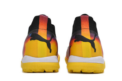 Men's Puma Future Ultimate TF Artificial Turf Low-Tops Football Shoes - Rainbow/Black
