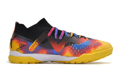 Men's Puma Future Ultimate TF Artificial Turf Low-Tops Football Shoes - Rainbow/Black
