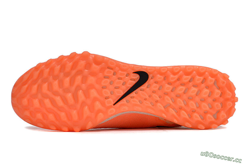 Unisex Nike Phantom GX Elite DF Link TF Artificial Turf High-Tops Football Shoes - Orange/Black/Pink 6
