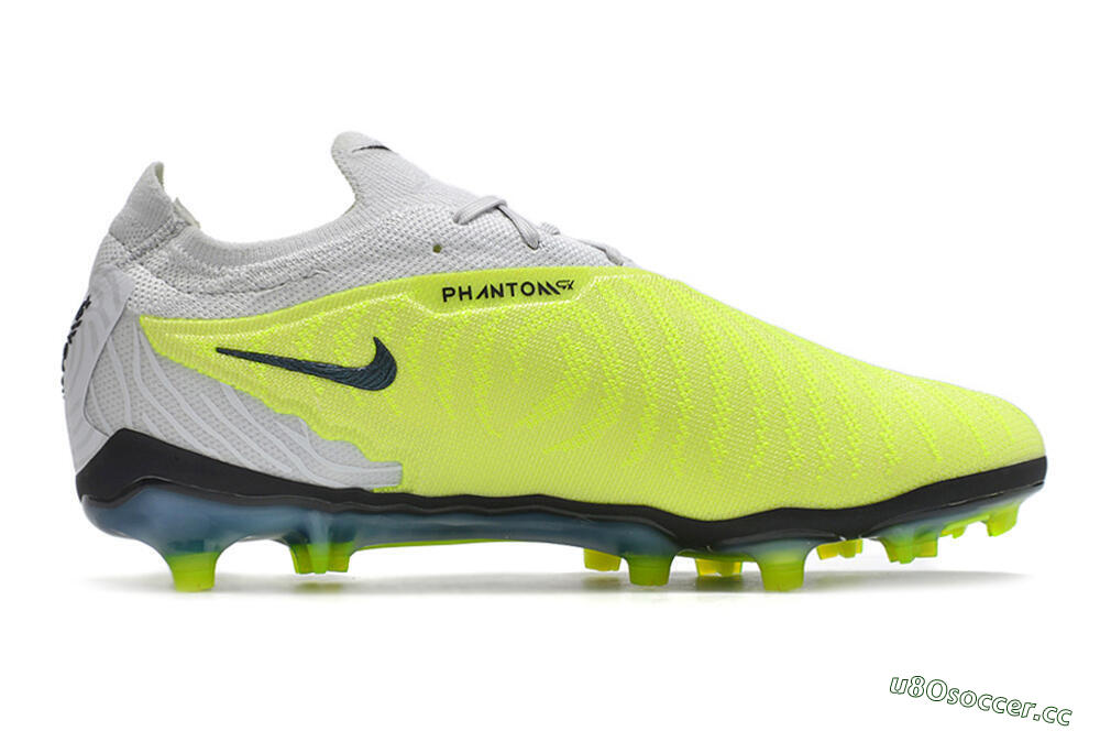 Unisex Nike Phantom GX Elite FG Firm Ground Low-Tops Football Boots - Green/Pink/Black/White 7