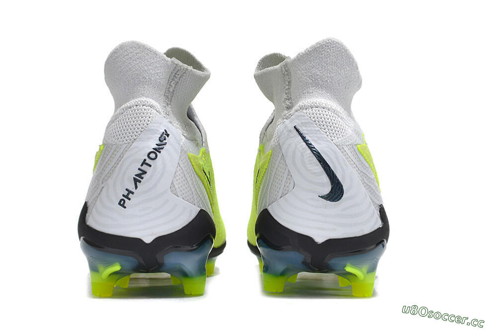 Unisex Nike Phantom GX Elite DF FG Firm Ground High-Tops Football Boots - Green/Pink/Black/White 5