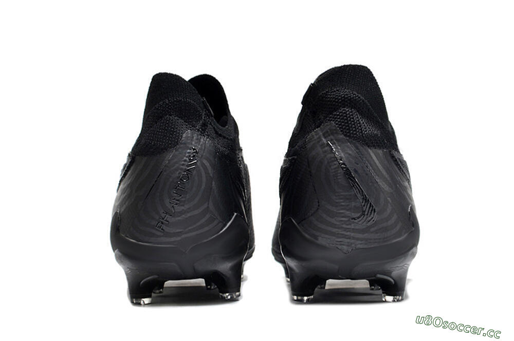 Unisex Nike Phantom GX Elite FG Firm Ground Low-Tops Football Boots - Black/White/Black 5