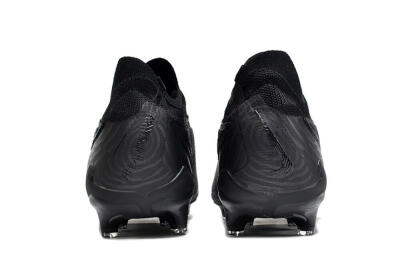 Unisex Nike Phantom GX Elite FG Firm Ground Low-Tops Football Boots - Black/White/Black