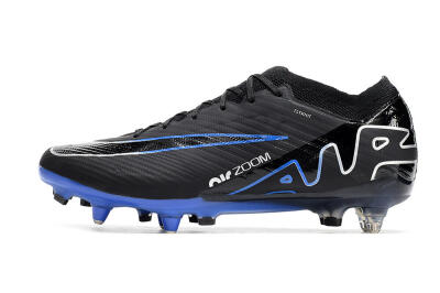 Men's Nike Air Zoom Mercurial Vapor 15 Elite SG Soft Ground Low-Tops Football Boots - Black/Blue/White