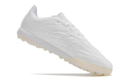 Men's Adidas Copa Pure.3 TF Artificial Turf Low-Tops Football Shoes - White/White