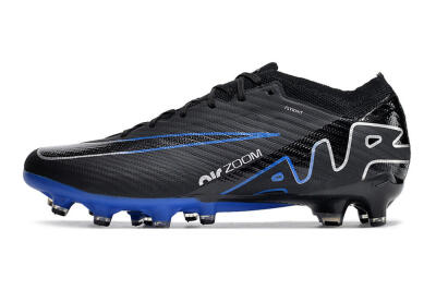 Men's Nike Air Zoom Mercurial Vapor 15 Elite AG Artificial Grass Low-Tops Football Boots - Black/Blue/White
