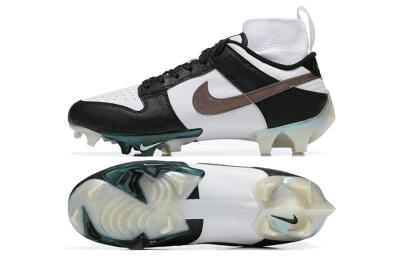 Men's Nike Mercurial Vapor Ede Dunk Panda FG Firm Ground High-Tops Football Boots - White/Black/Brown
