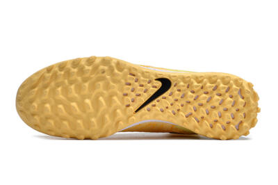 Unisex Nike Phantom GX Elite DF Link TF Artificial Turf High-Tops Football Shoes - Yellow/Black/Brown
