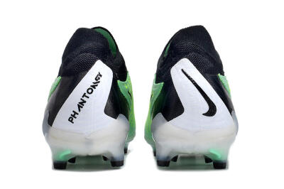 Unisex Nike Phantom GX Elite FG Firm Ground Low-Tops Football Boots - Green/Black