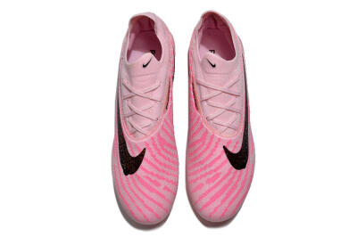 Unisex Nike Phantom GX Elite FG Firm Ground Low-Tops Football Boots - Pink/Black/Gold
