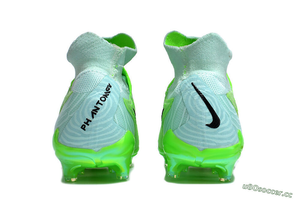 Unisex Nike Phantom GX DF Elite FG Firm Ground High-Tops Football Boots - Green/Black/Brown 5