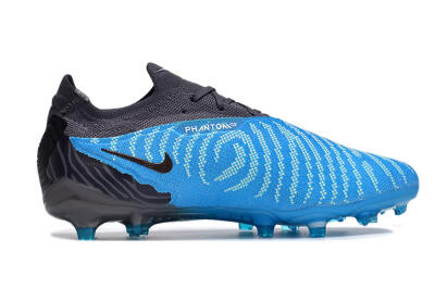 Unisex Nike Phantom GX Elite FG Firm Ground Low-Tops Football Boots - Blue/White/Black