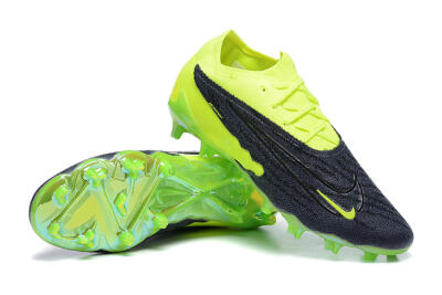 Men's Nike Phantom GX Elite FG Firm Ground Low-Tops Football Boots - Green/Black