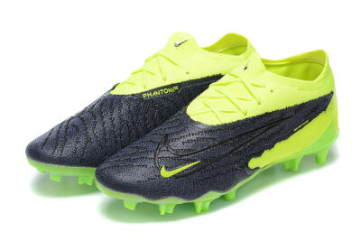 Men's Nike Phantom GX Elite FG Firm Ground Low-Tops Football Boots - Green/Black