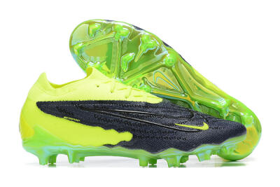 Men's Nike Phantom GX Elite FG Firm Ground Low-Tops Football Boots - Green/Black