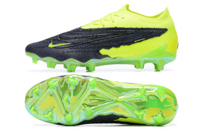 Men's Nike Phantom GX Elite FG Firm Ground Low-Tops Football Boots - Green/Black