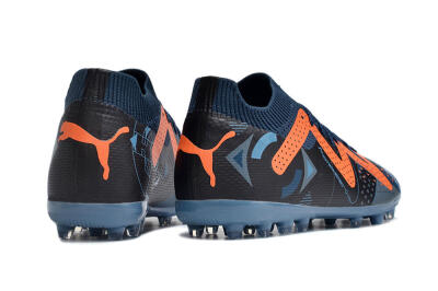 Men's Puma Future Ultimate MG Multi Ground Low-Tops Football Boots - Blue/Orange/Blue