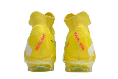 Men's Nike Phantom GX Elite DF FG Firm Ground High-Tops Football Boots - Yellow/Green/Black/Red