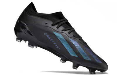 Men's Adidas X Speedportal .1 2022 World Cup FG Firm Ground Low-Tops Football Boots - Black/Blue