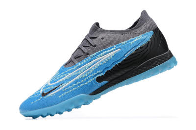 Men's Nike Phantom GX Elite TF Artificial Turf Low-Tops Football Shoes - Blue/White/Black