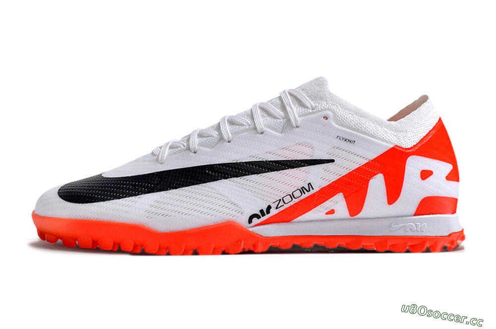 Men's Nike Air Zoom Mercurial Vapor 15 Elite IC Indoor & Futsal Low-Tops Football Shoes - White/Black/Red 0