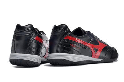 Men's Mizuno Morelia Sala Japn IC Indoor & Futsal Low-Tops Football Shoes - Black/Red/White