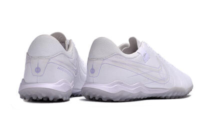 Men's Nike Tiempo Legend 10 TF Artificial Turf Low-Tops Football Shoes - White/Blue