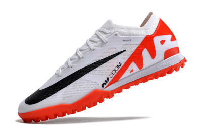Unisex Nike Mercurial Vapor 15 Elite TF Artificial Turf Low-Tops Football Shoes - White/Black/Red