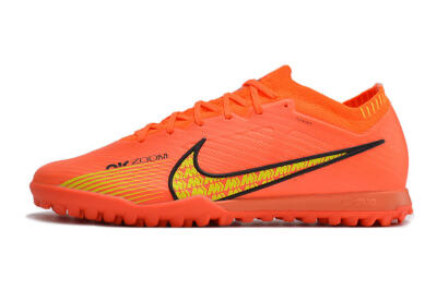 Men's Nike Air Zoom Mercurial Vapor 15 Elite TF Artificial Turf Low-Tops Football Shoes - Red/Yellow