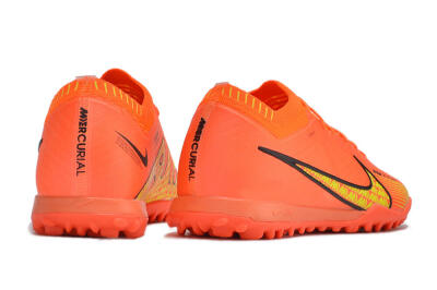 Men's Nike Air Zoom Mercurial Vapor 15 Elite TF Artificial Turf Low-Tops Football Shoes - Red/Yellow