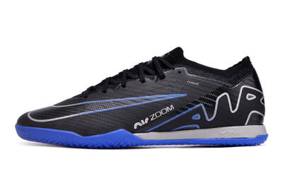 Men's Nike Air Zoom Mercurial Vapor 15 Elite IC Indoor & Futsal Low-Tops Football Shoes - Black/Blue/White