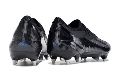 Men's Adidas X Crazyfast.1 SG Soft Ground Low-Tops Football Boots - Black/Purple