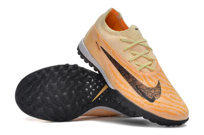 Unisex Nike Phantom GX Elite TF Artificial Turf Low-Tops Football Shoes - Pink/Black/Brown