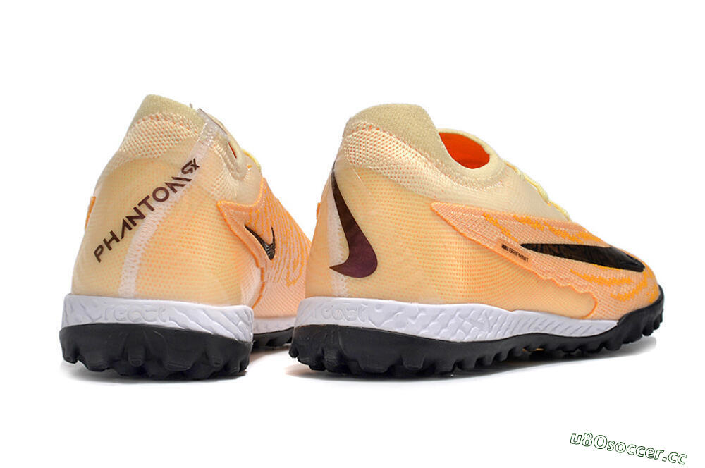 Unisex Nike Phantom GX Elite TF Artificial Turf Low-Tops Football Shoes - Pink/Black/Brown 9