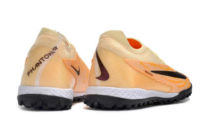 Unisex Nike Phantom GX Elite TF Artificial Turf Low-Tops Football Shoes - Pink/Black/Brown