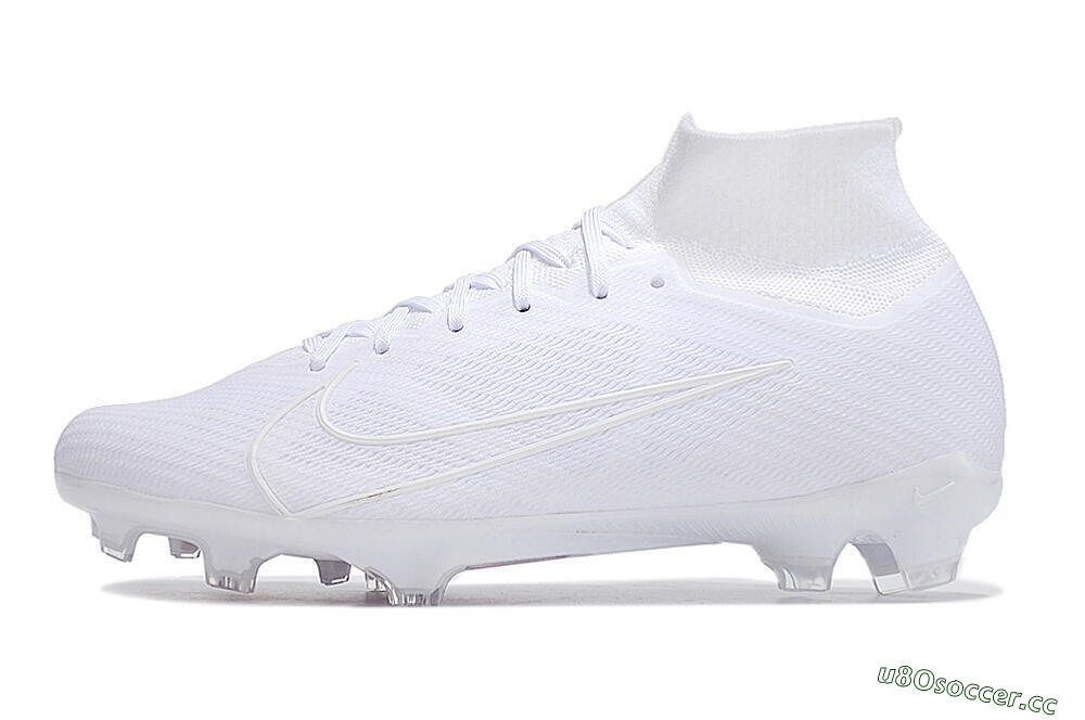 Unisex Nike Air Zoom Mercurial Superfly 9 Elite Change Color In Sunlight FG Firm Ground High-Tops Football Boots - White/Purple 0