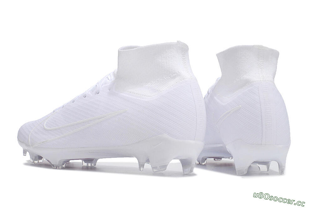 Unisex Nike Air Zoom Mercurial Superfly 9 Elite Change Color In Sunlight FG Firm Ground High-Tops Football Boots - White/Purple 4