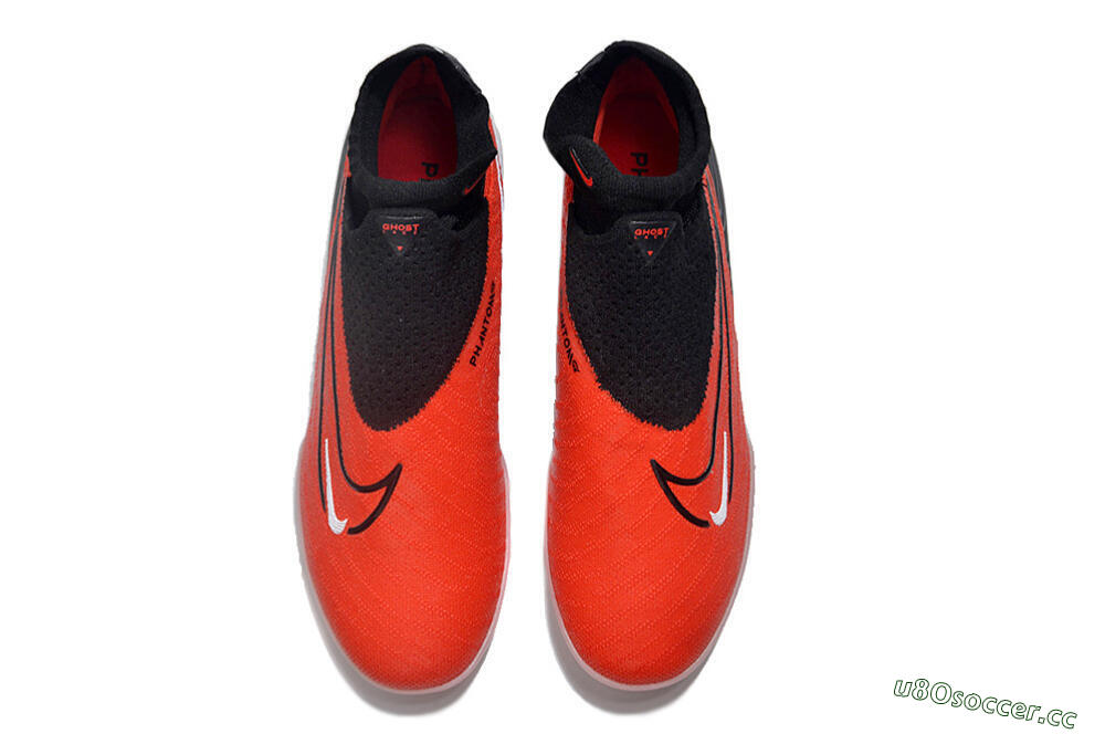 Unisex Nike Phantom GX Elite DF Link TF Artificial Turf High-Tops Football Shoes - Red/Black/White 4