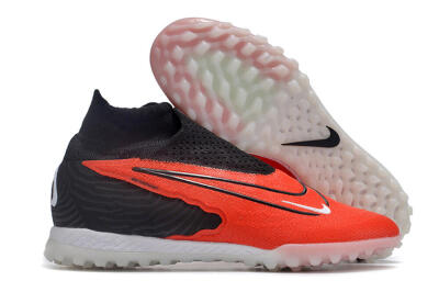Unisex Nike Phantom GX Elite DF Link TF Artificial Turf High-Tops Football Shoes - Red/Black/White
