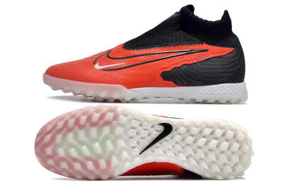 Unisex Nike Phantom GX Elite DF Link TF Artificial Turf High-Tops Football Shoes - Red/Black/White