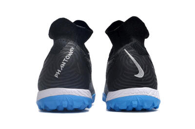 Unisex Nike Phantom GX Elite DF Link TF Artificial Turf High-Tops Football Shoes - Black/Blue/White