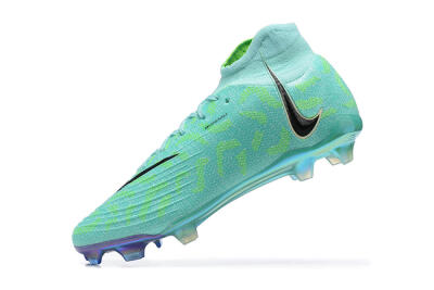 Men's Nike Phantom Luna Elite FG Firm Ground High-Tops Football Shoes - Green/Yellow/Black