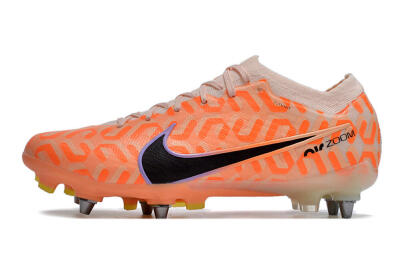 Men's Nike Air Zoom Mercurial Vapor XV Elite SG Soft Ground Low-Tops Football Boots - Orange/Black/Purple