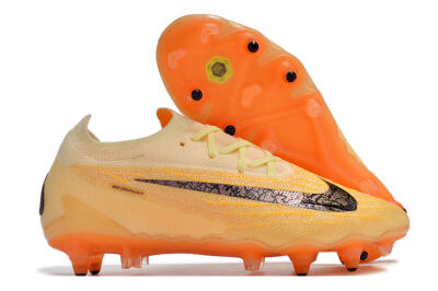 Men's Nike Phantom GX Elite Link Pro SG Soft Ground Low-Tops Football Boots - Orange/Pink/Black