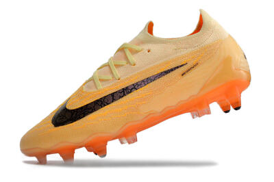 Men's Nike Phantom GX Elite Link Pro SG Soft Ground Low-Tops Football Boots - Orange/Pink/Black