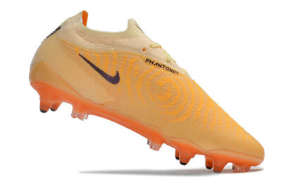 Men's Nike Phantom GX Elite Link Pro SG Soft Ground Low-Tops Football Boots - Orange/Pink/Black
