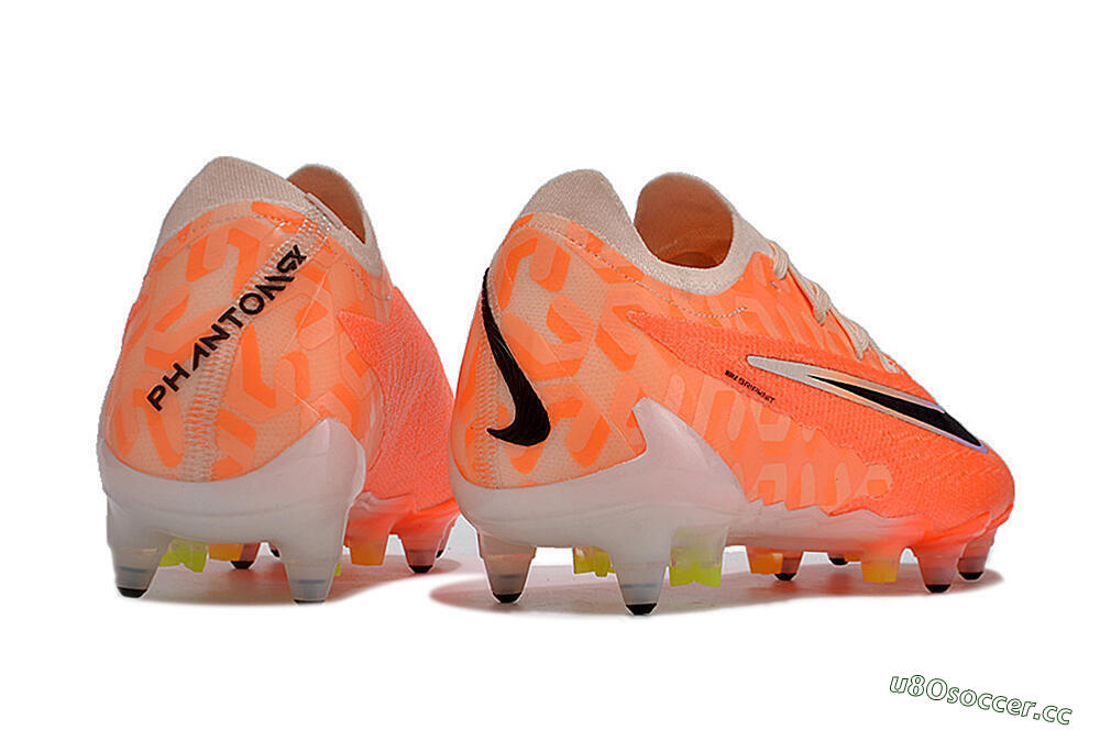 Men's Nike Phantom GX Elite Link Pro SG Soft Ground Low-Tops Football Boots - Pink/Black/Purple 6