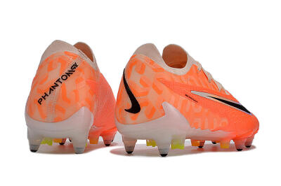 Men's Nike Phantom GX Elite Link Pro SG Soft Ground Low-Tops Football Boots - Pink/Black/Purple