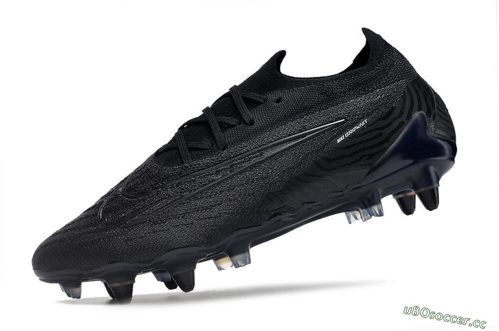 Men's Nike Phantom GX Elite Link Pro SG Soft Ground Low-Tops Football Boots - Black/Blue 5
