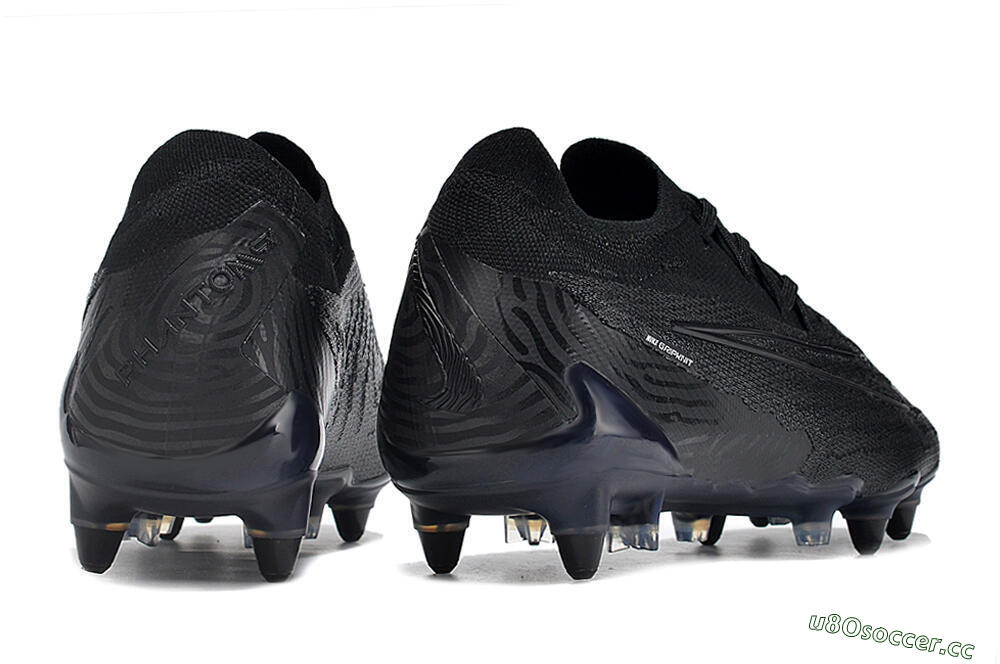 Men's Nike Phantom GX Elite Link Pro SG Soft Ground Low-Tops Football Boots - Black/Blue 6